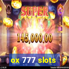 ox 777 slots